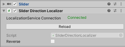 Slider Direction Localizer Inspector